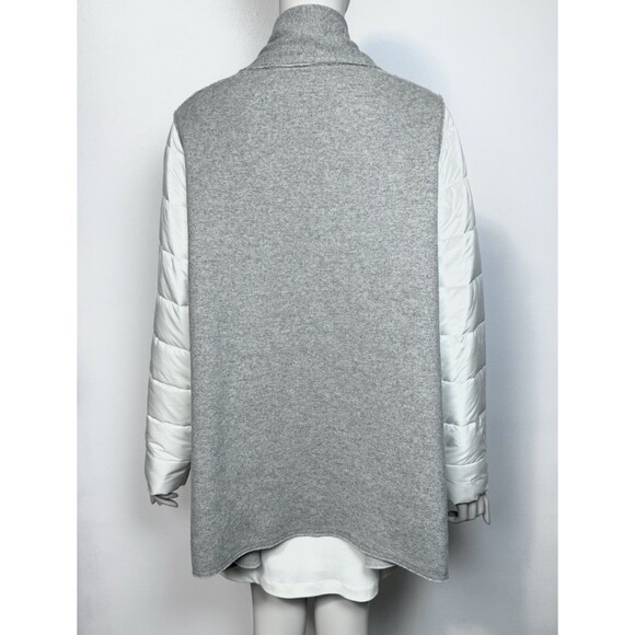 Anthropologie Sttitwa Cardigan Sweater Jacket Open Front Puffer Sleeves Size M - Picture 7 of 15